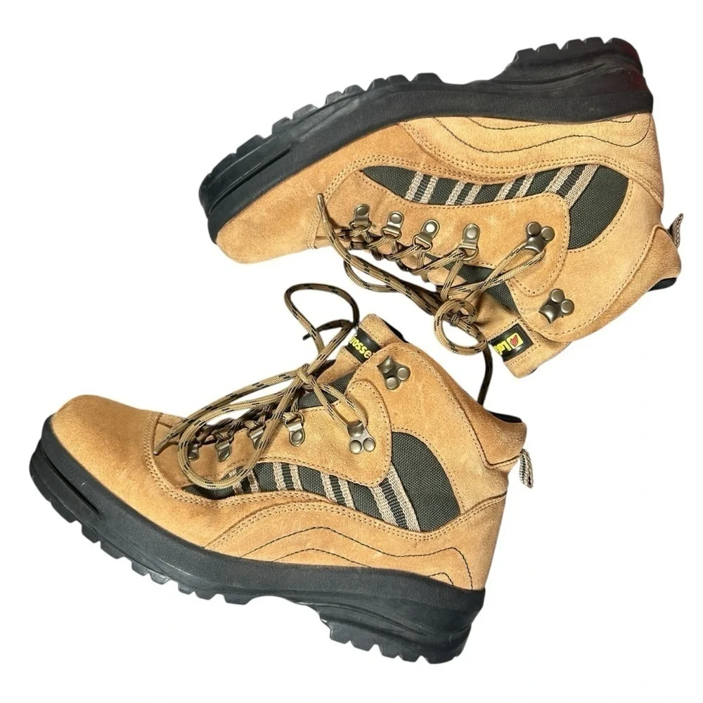 LaCrosse 7610 Vintage Suede Hiking Boots Tan Brown Men's Size 11W